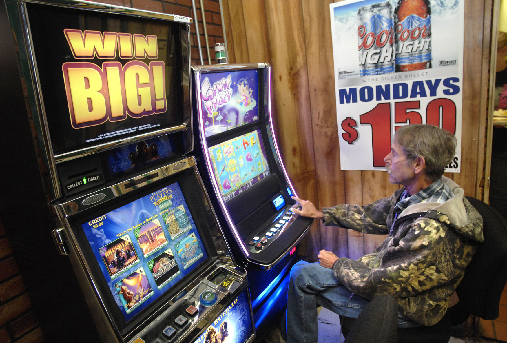 Video gaming machines